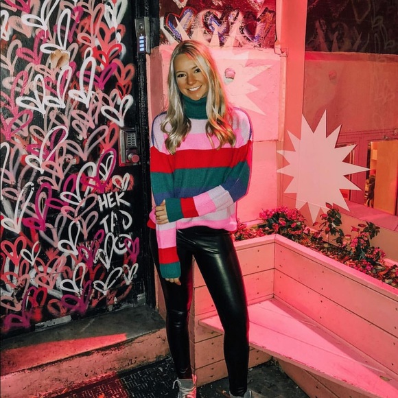 LOVERS AND FRIENDS MARIANNE STRIPED SWEATER - Picture 2 of 2